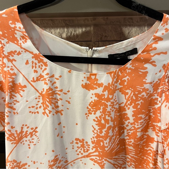 Rachel Zoe size 6 Ines Silk sheath dress with tiered sleeve and skirt - Picture 3 of 15